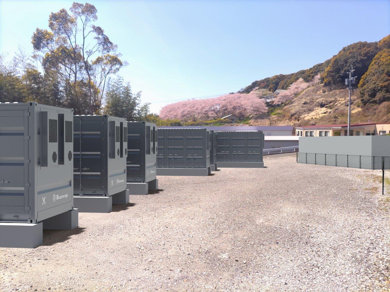 Render of the Iizuka Seita Storage Plant
