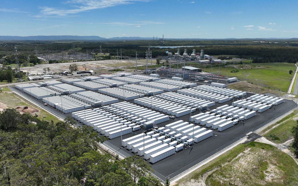 An aerial overview of the Waratah Super Battery project site.